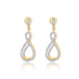 0.70 Ct. IGI Certified  18K Solid Gold Natural Diamond Earrings for Women