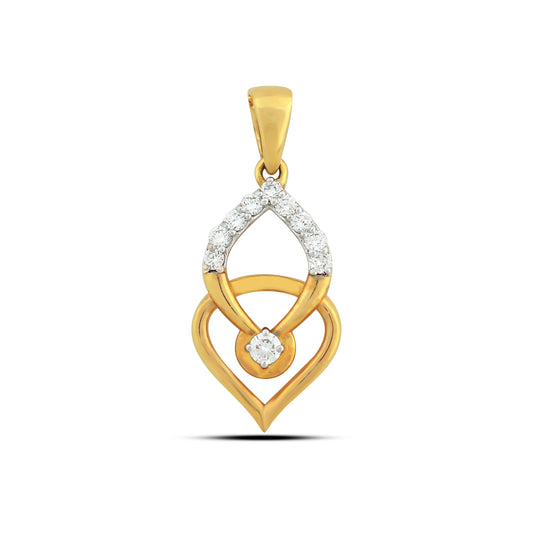 Heartbeat Diamond Pendant