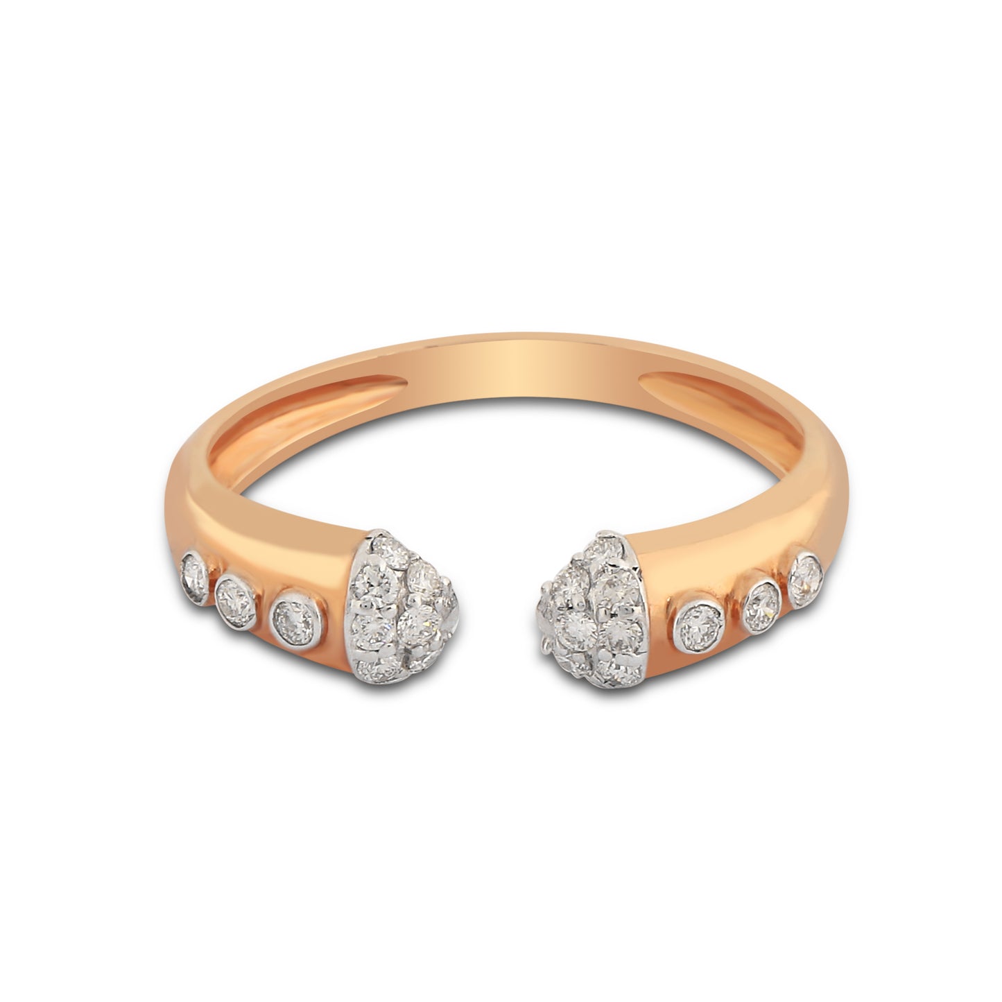 Top Open Diamond Ladies Ring