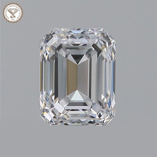 IGI Certified 3.03 Ct. Emerald Cut CVD Diamond D Color VS1 Clarity