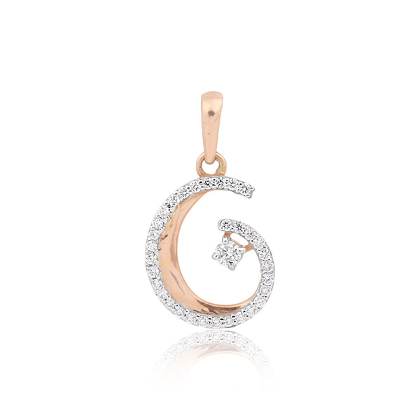 IGI Certified Natural Diamond Pendant Se 1.12 ct 18K Gold Jewellery For Women