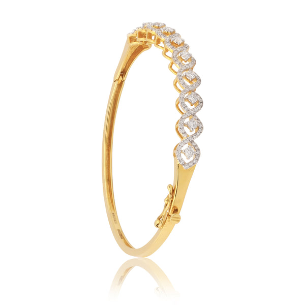 1.34ct Natural Diamond Tennis Bracelet