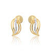 0.13 Ct. Natural Diamond  IGI Certified Pendant And Earrings in 18KT Yellow Gold