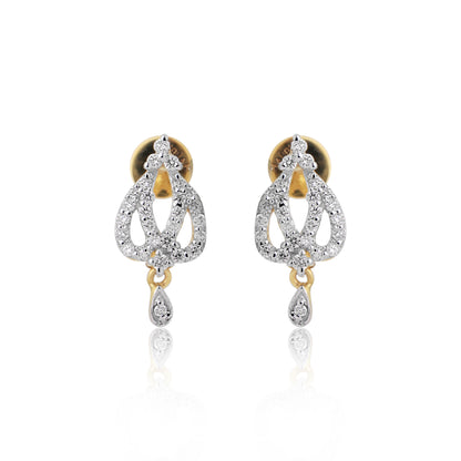 Graceful Diamond Necklace and Earring Set