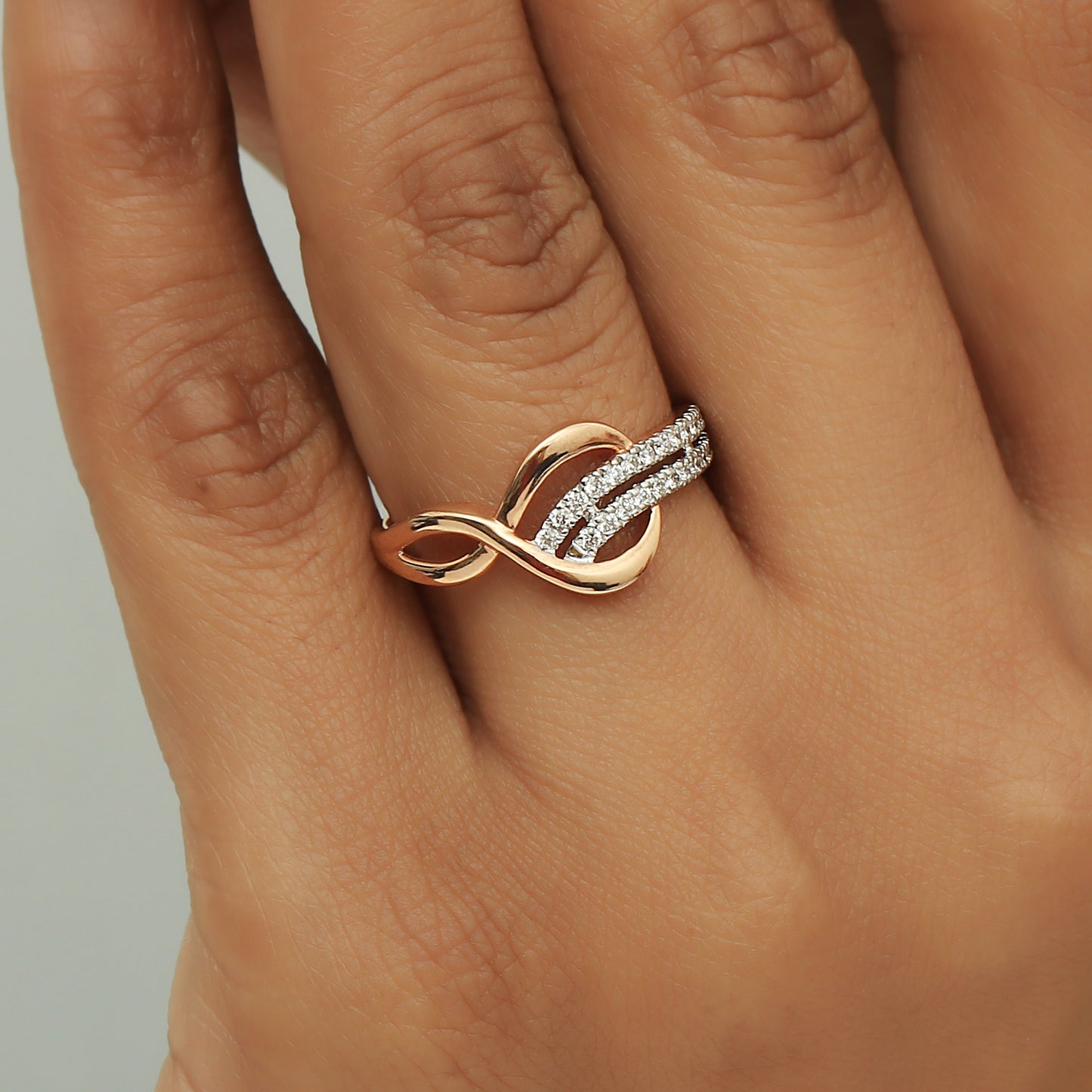 Cluster Diamond Ladies Ring