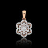 0.69 Ct IGI Certified Natural Diamond Pendant in 18K Gold Jewellery for Women