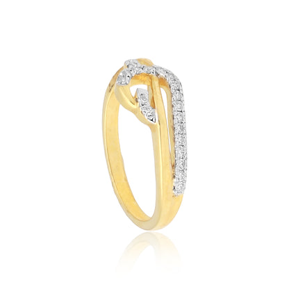 Chic and Contemporary Diamond Ring
