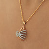 0.88ct Natural Diamond Pendant Necklace