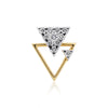 IGI Certified Natural G-H-I VS Diamond Pendant 1.12 ct 18K Gold Necklace