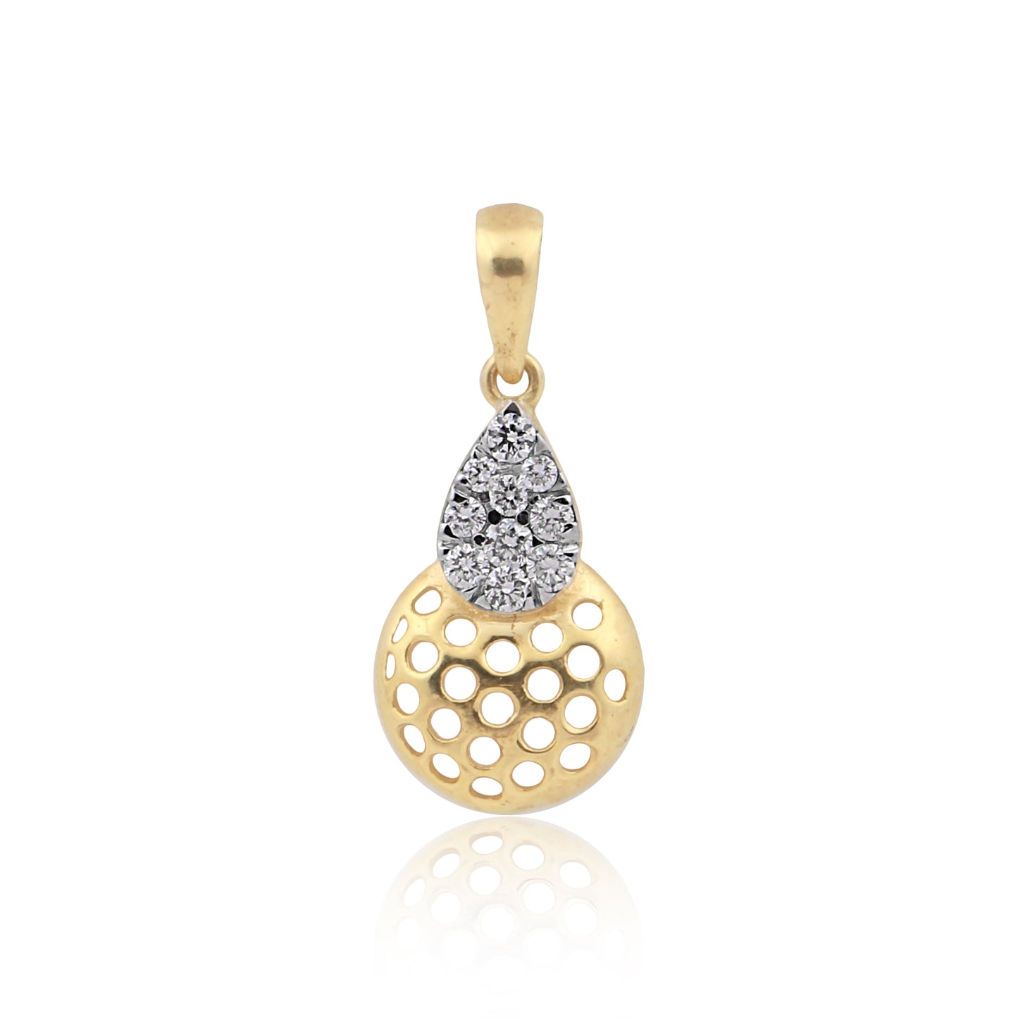Luxury 18K Gold Diamond Pendant Set 0.66 Ct G-H VS – Elegant Jewellery Gift