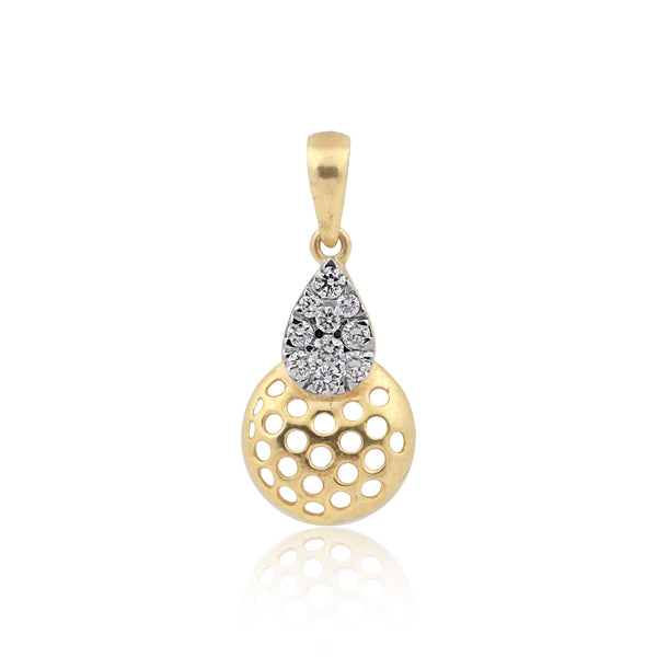 Luxury 18K Gold Diamond Pendant Set 0.66 Ct G-H VS – Elegant Jewellery Gift