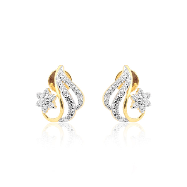 IGI Certified Diamond Pendant Set 0.66 Ct 18K Gold G-H VS Gift for Women