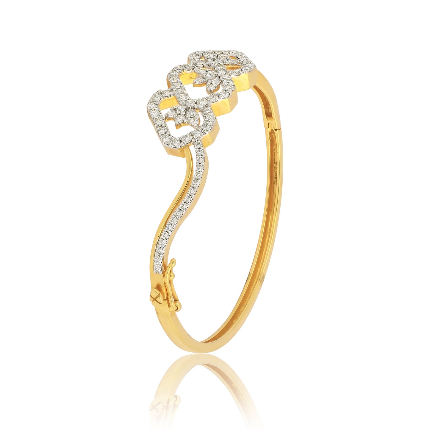 1.82ct Natural Diamond Tennis Bracelet