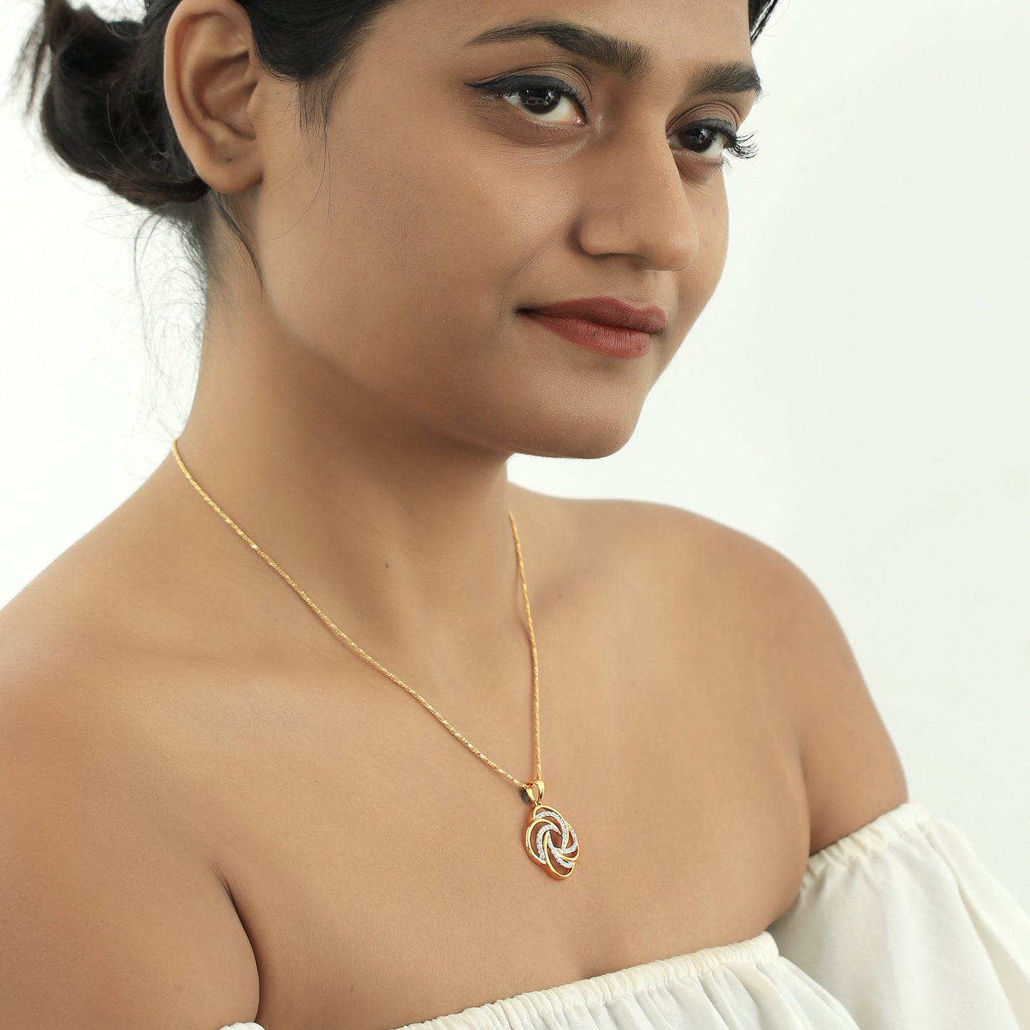 IGI Certified 0.44 Ct. Natural Diamond Pendant in 18K Gold Luxury Jewellery