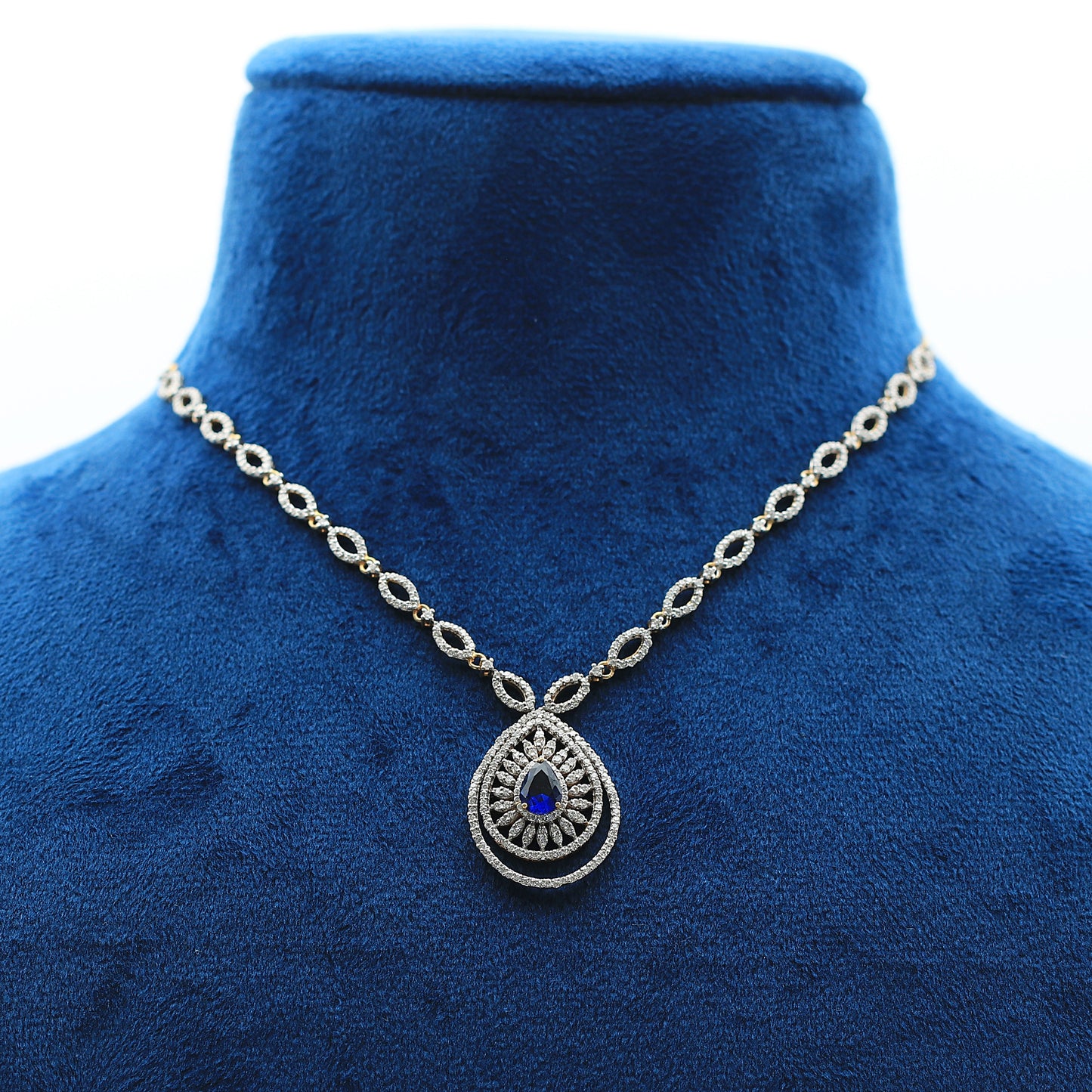 Celestial Grace Diamond Necklace Set
