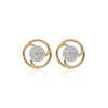 0.40 Ct IGI Certified . Natural Diamond 18KT Gold Stud Earrings gifts for wife