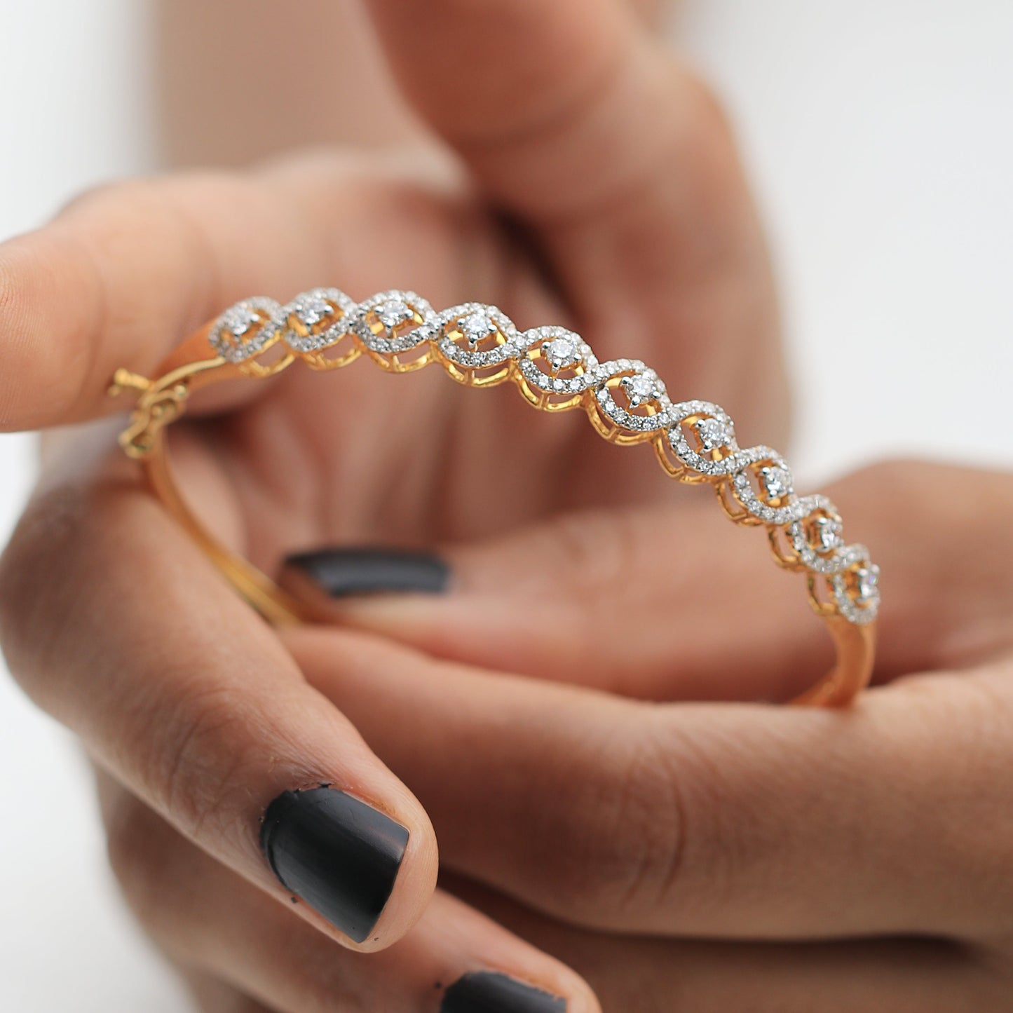 1.34ct Natural Diamond Tennis Bracelet