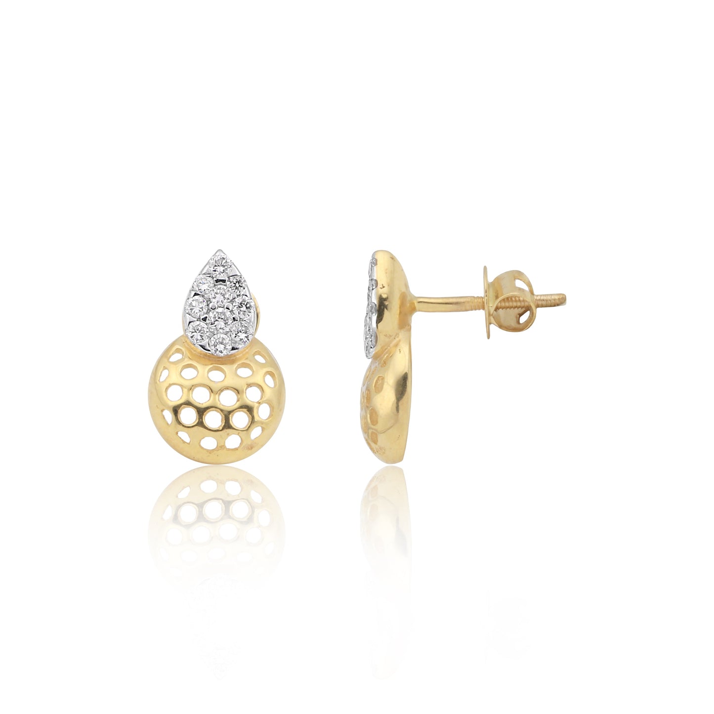 Luxury 18K Gold Diamond Pendant Set 0.66 Ct G-H VS – Elegant Jewellery Gift