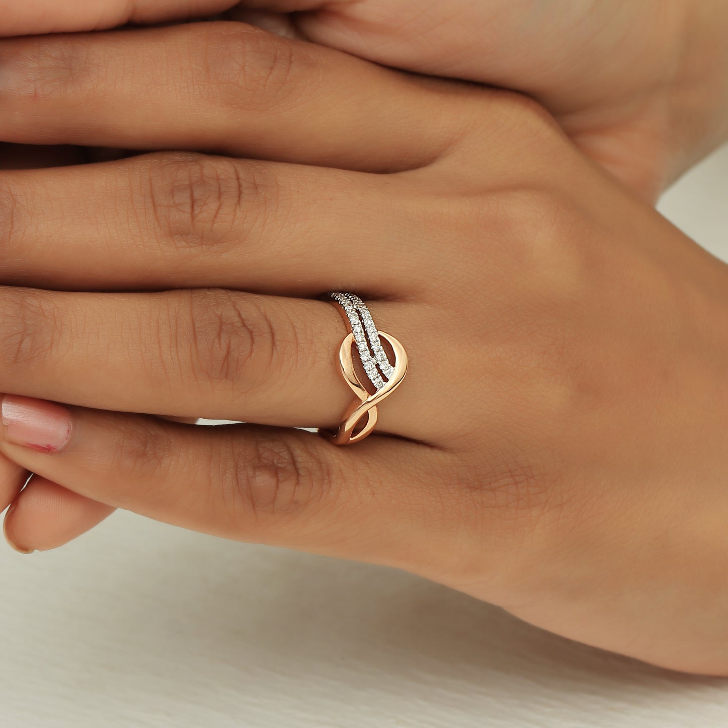 Cluster Diamond Ladies Ring