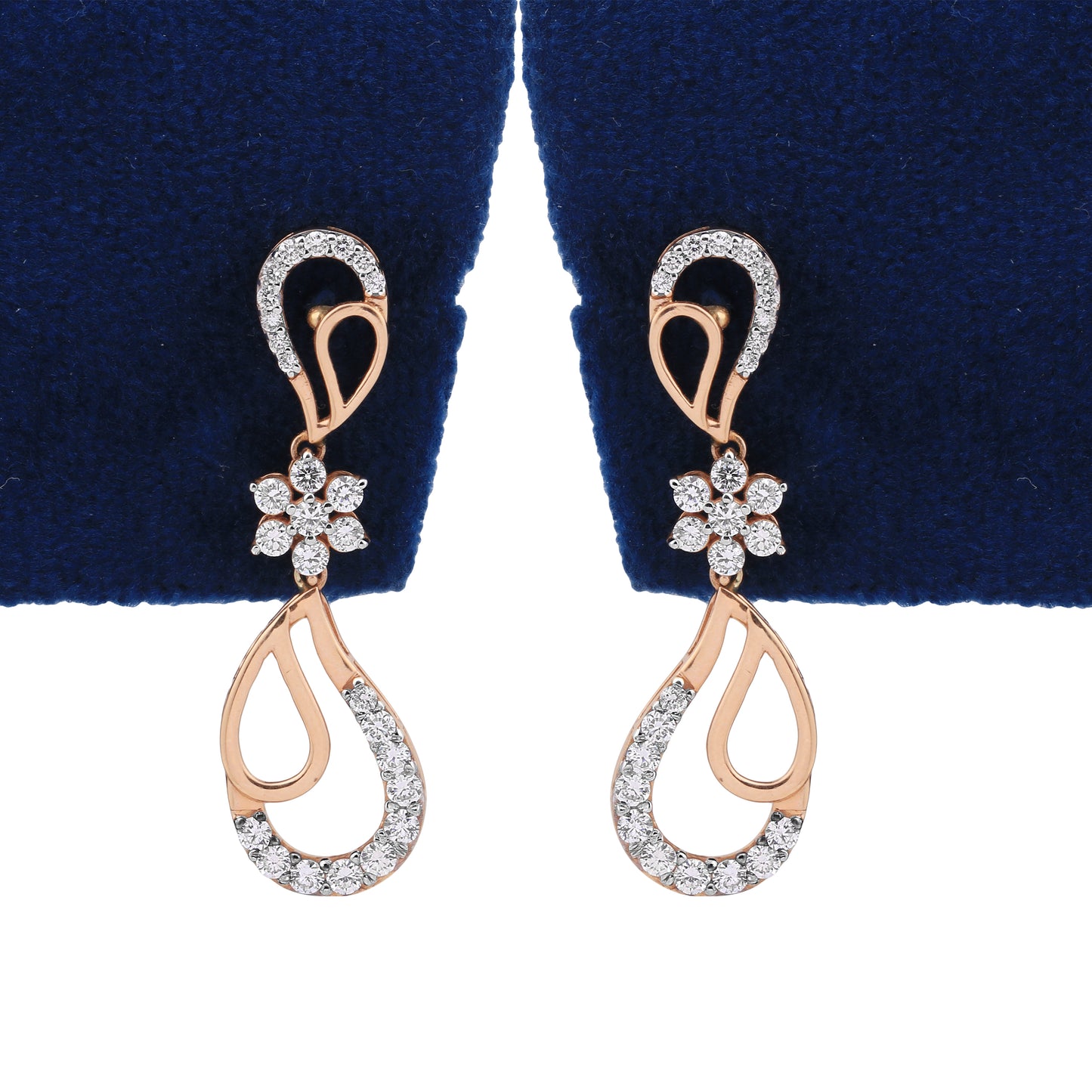 Luxury Diamond Necklace and Earrings Set