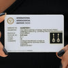 18K Yellow Gold Diamond Stud Earrings with 0.39 Ct. IGI Certified