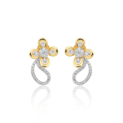 Exquisite Diamond Necklace & Earrings Set