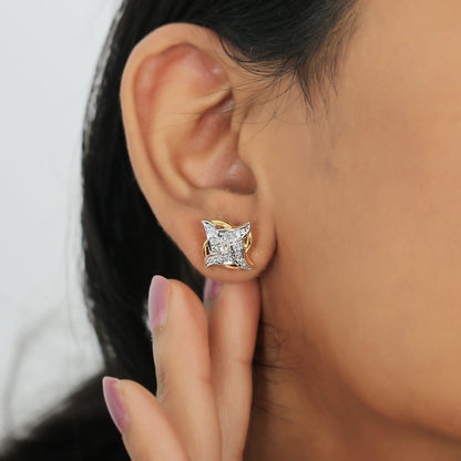 Celestial Swirl Diamond Pendant Set