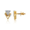 IGI Certified Natural G-H-I VS Diamond Pendant 1.12 ct 18K Gold Necklace
