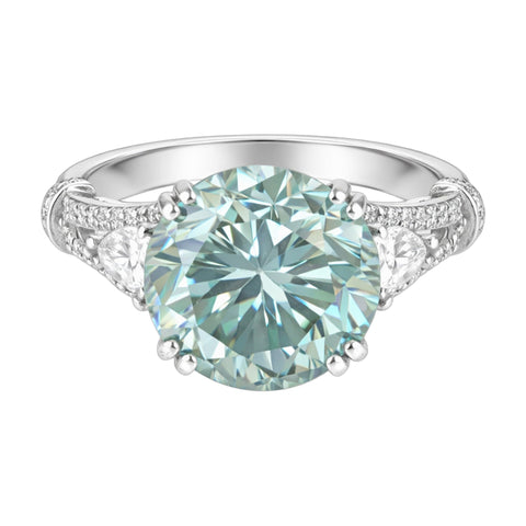 8.5 ct Blue Round