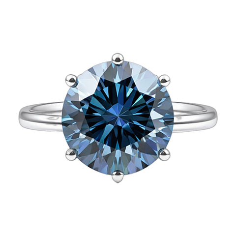 2.75 ct Blue Round