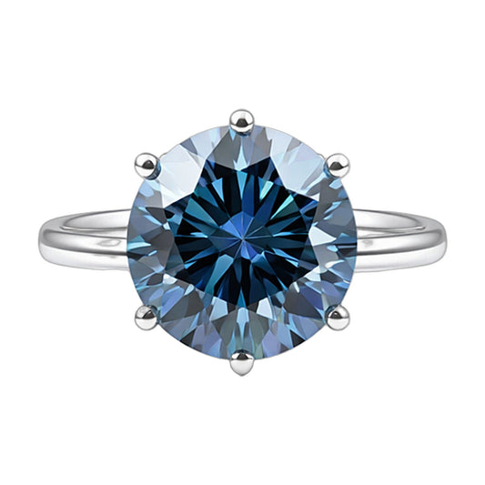 2.75 ct Blue Round