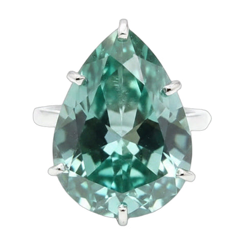 19.6 ct Blue Pear