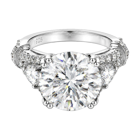 9.25 ct White Round
