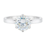5.5 ct White Round