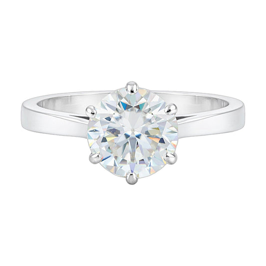 5.5 ct White Round