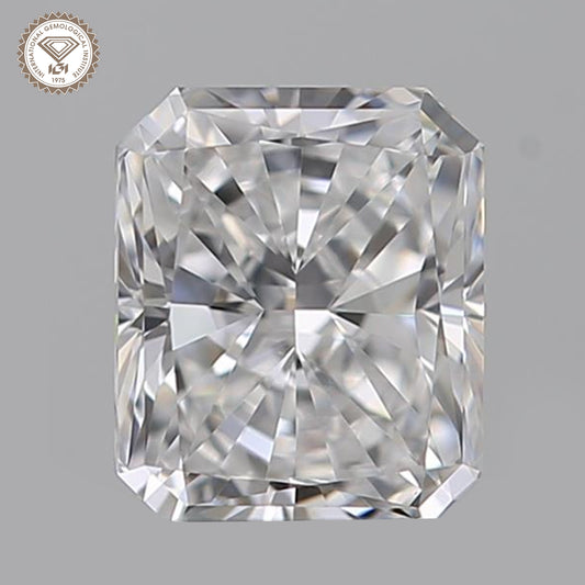 IGI Certified 3 Ct. Emerald Cut CVD Diamond G Color VS1 Clarity