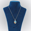 GEMHUB oval gemstone pendant size guide