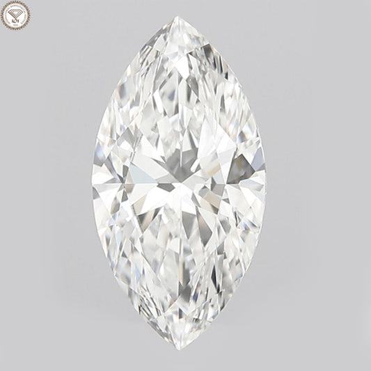 HRD Certified 1.01 Ct. Natural Diamond E Color Cushion Cut SI2 Clarity