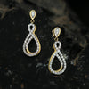 0.70 Ct. IGI Certified  18K Solid Gold Natural Diamond Earrings for Women
