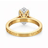 14K/18K Lab Grown Diamond Fancy Cut Ring for Women