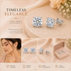 14K/18K Lab-Grown Diamond Solitaire Round Stud Earrings