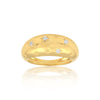 14K Lab Grown Diamond Round Delicate Cluster Ring | IGI Certified