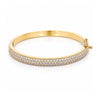 18K Lab Grown Diamond Tennis Bracelet – Round Cut, 3.26ct, BIS Hallmark Gold