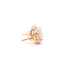 18K Lab-Grown Diamond Solitaire Round Stud Earrings