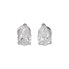 18K Lab Grown Diamond Round Stud Earrings – 5 Carat, BIS Hallmarked