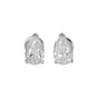 18K Lab Grown Diamond Round Stud Earrings – 5 Carat, BIS Hallmarked