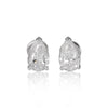 18K Lab Grown Diamond Round Stud Earrings – 5 Carat, BIS Hallmarked