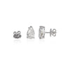 18K Lab Grown Diamond Round Stud Earrings – 5 Carat, BIS Hallmarked