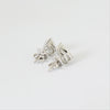 18K Lab Grown Diamond Round Stud Earrings – 5 Carat, BIS Hallmarked