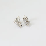 18K Lab Grown Diamond Round Stud Earrings – 5 Carat, BIS Hallmarked